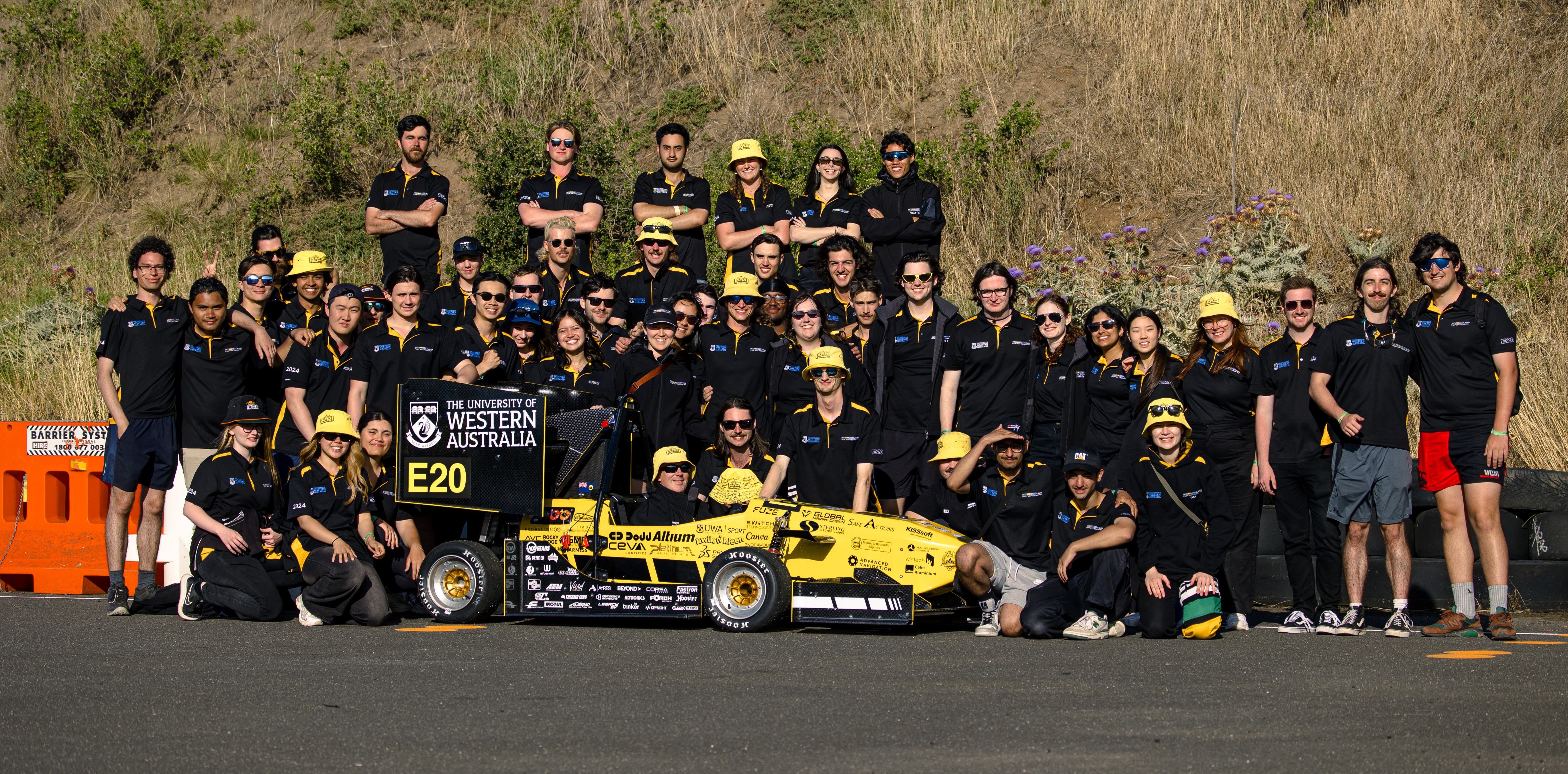 UWA Motorsport Team Photo