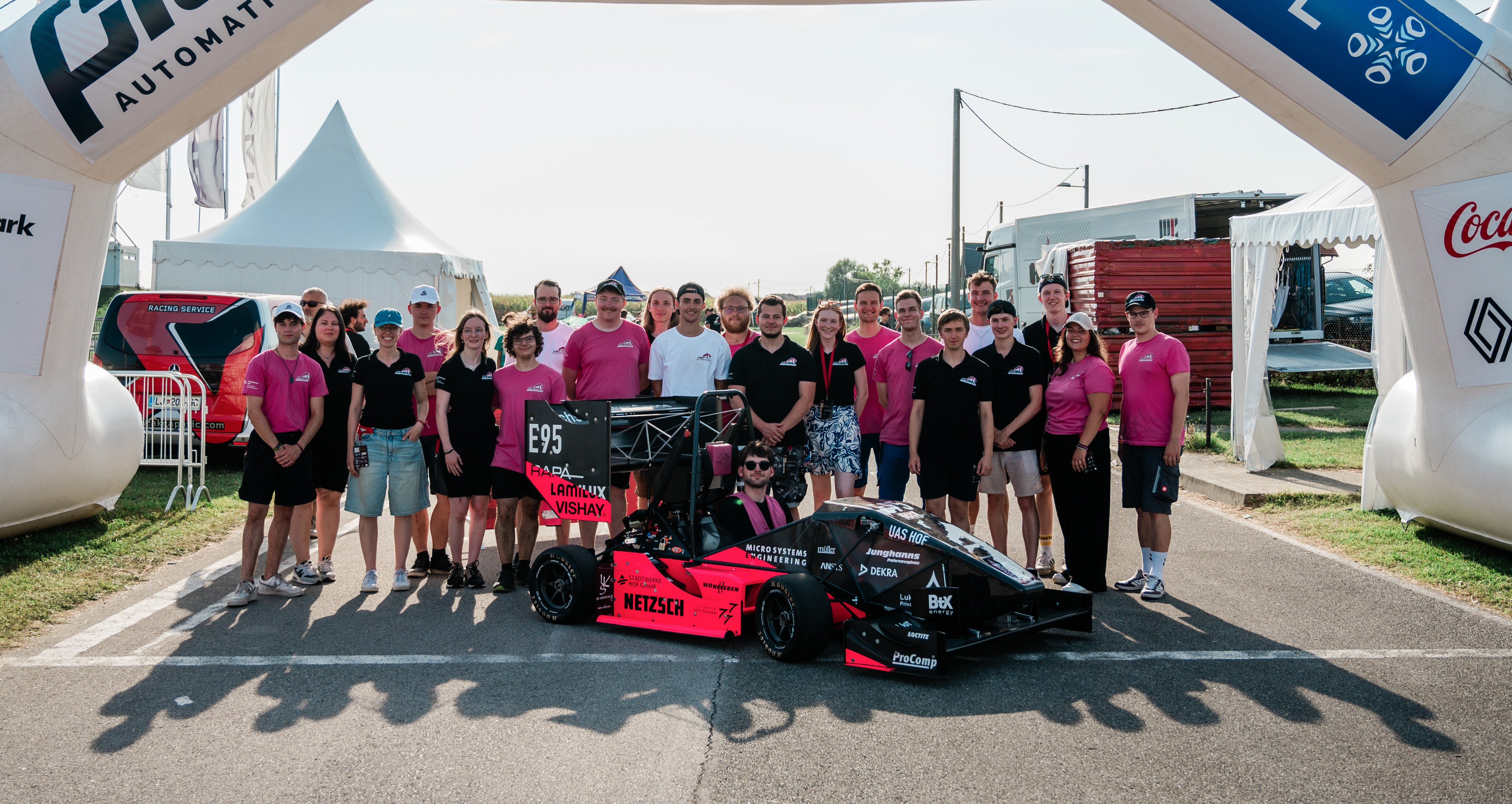 HofSpannung Motorsport Team Photo