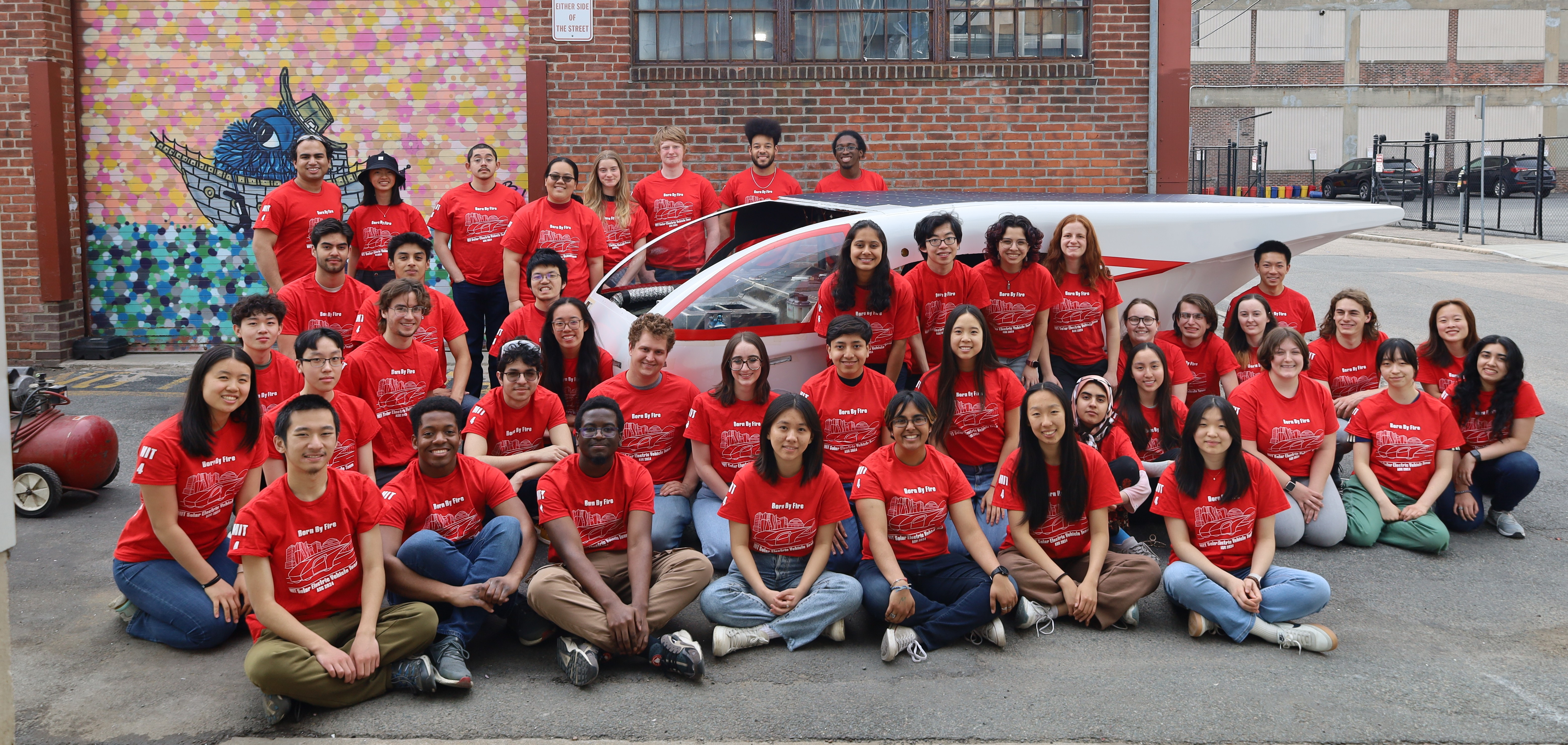 MIT Solar Electric Vehicle Team Photo