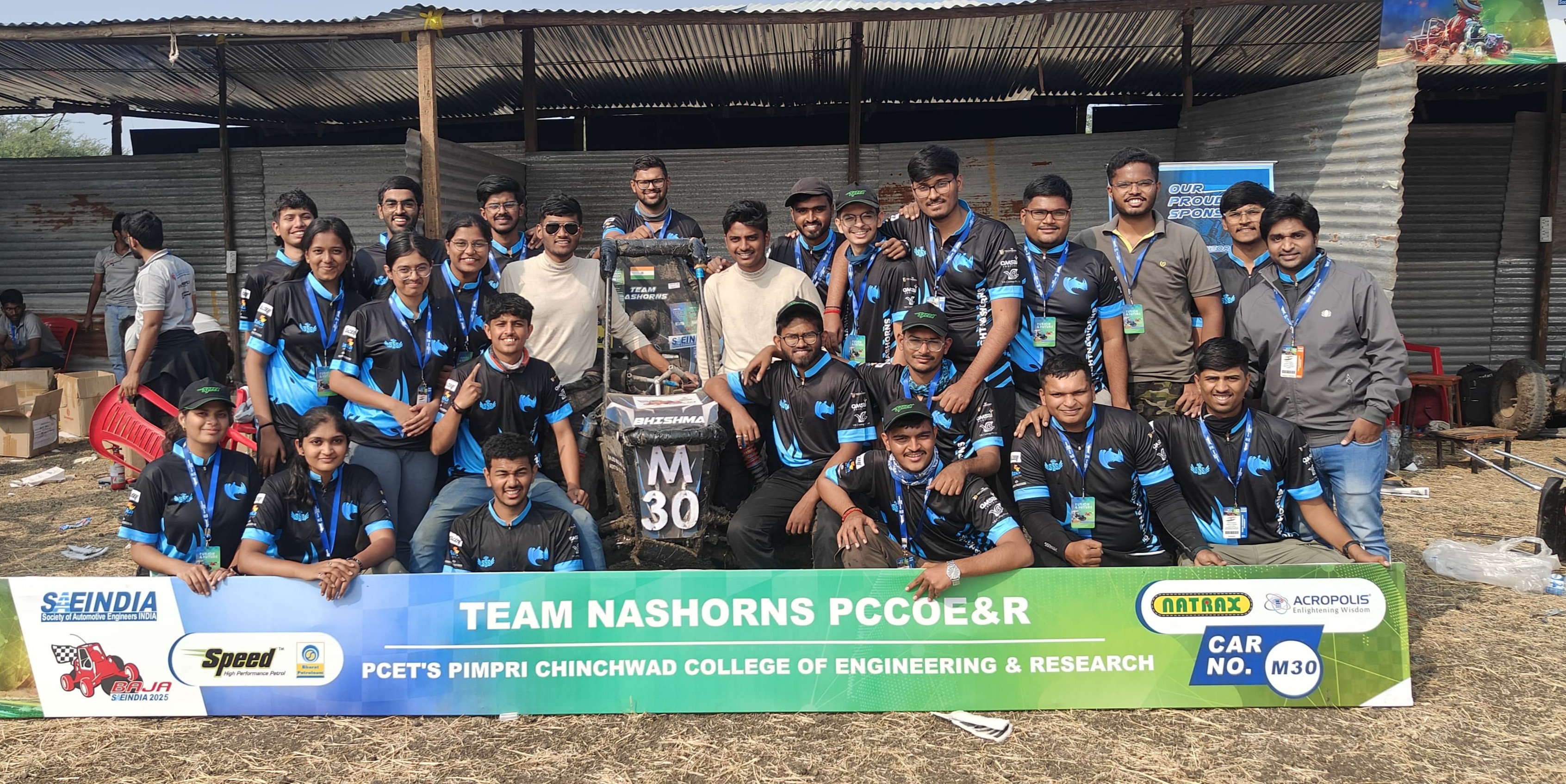 NASHORNS PCCOE&R Team Photo