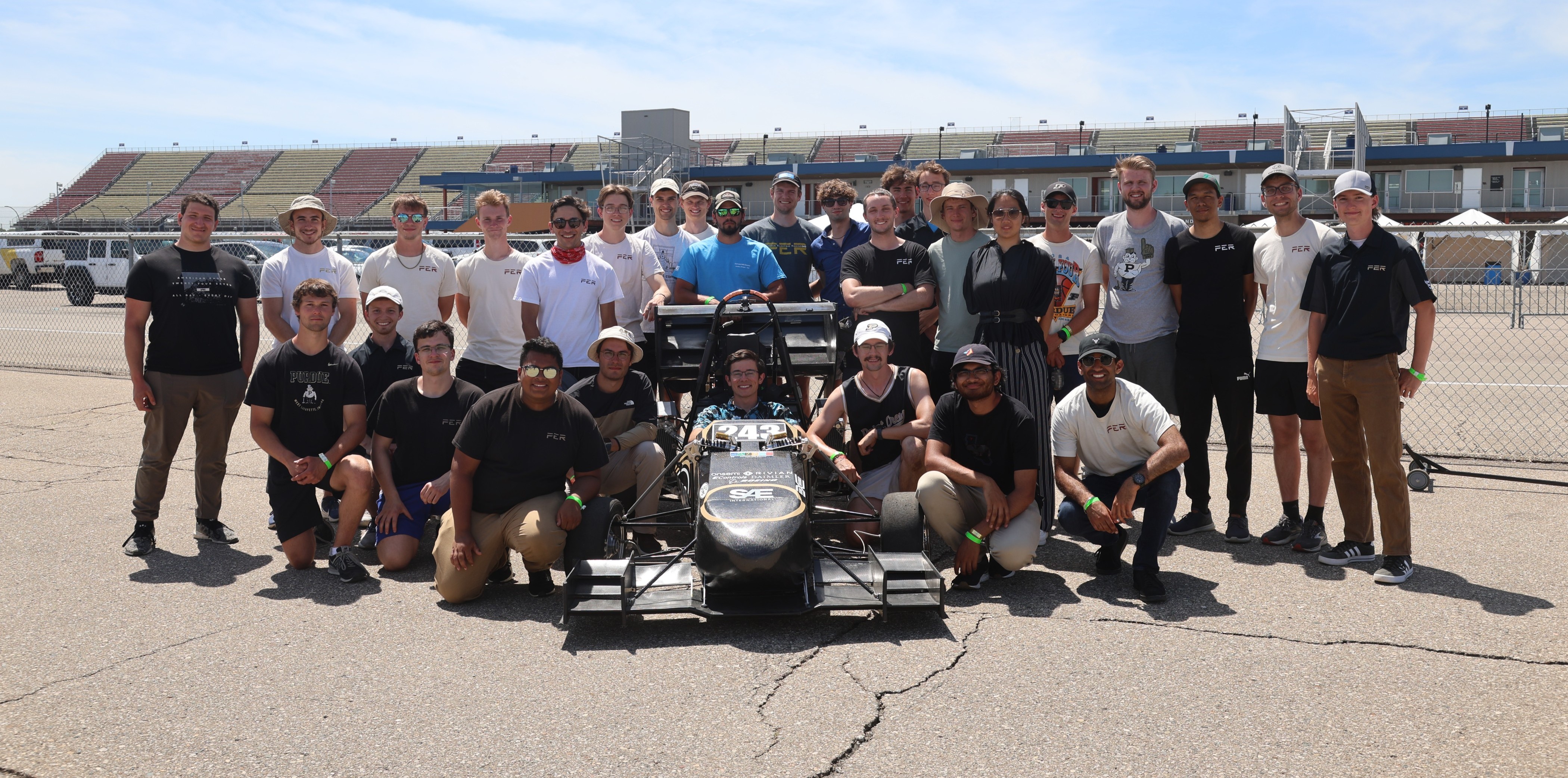 Purdue Electric Racing Team Photo