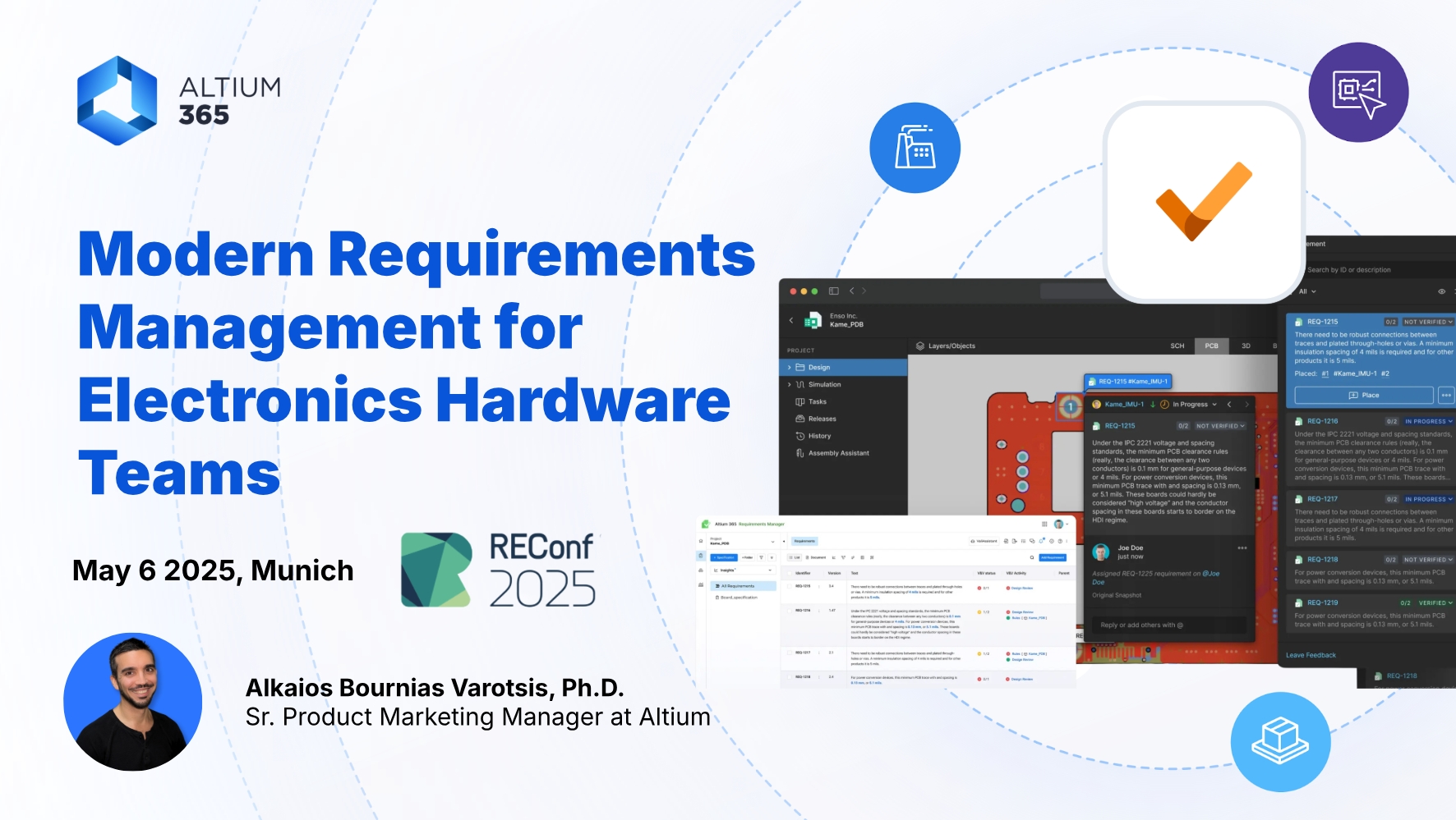 REConf 2025 - Altium - Presentation Banner