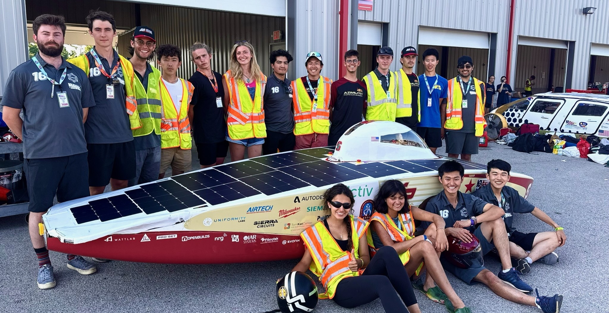 Stanford Solar Car Project Team Photo
