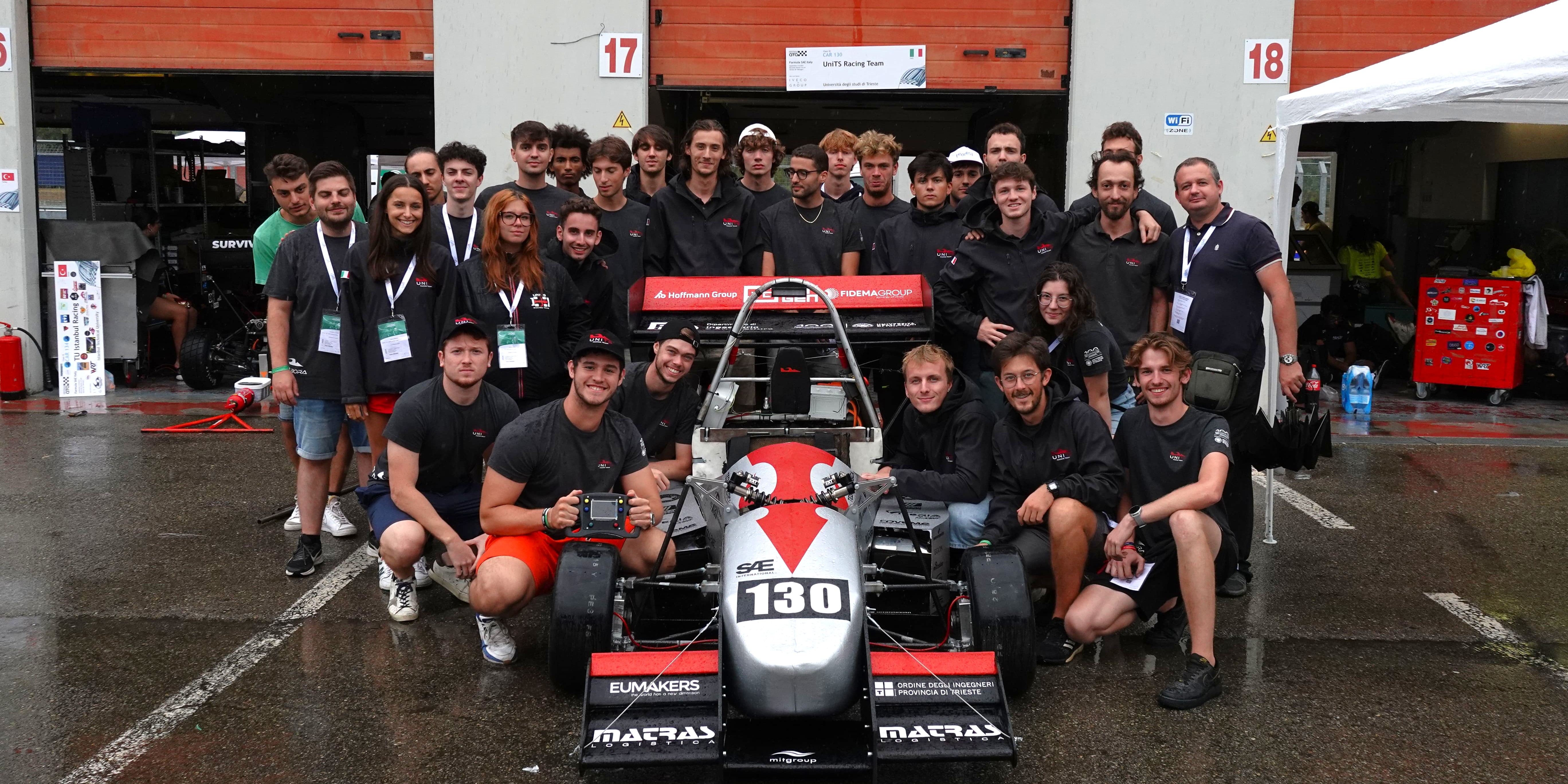 UniTS Racing Team Photo