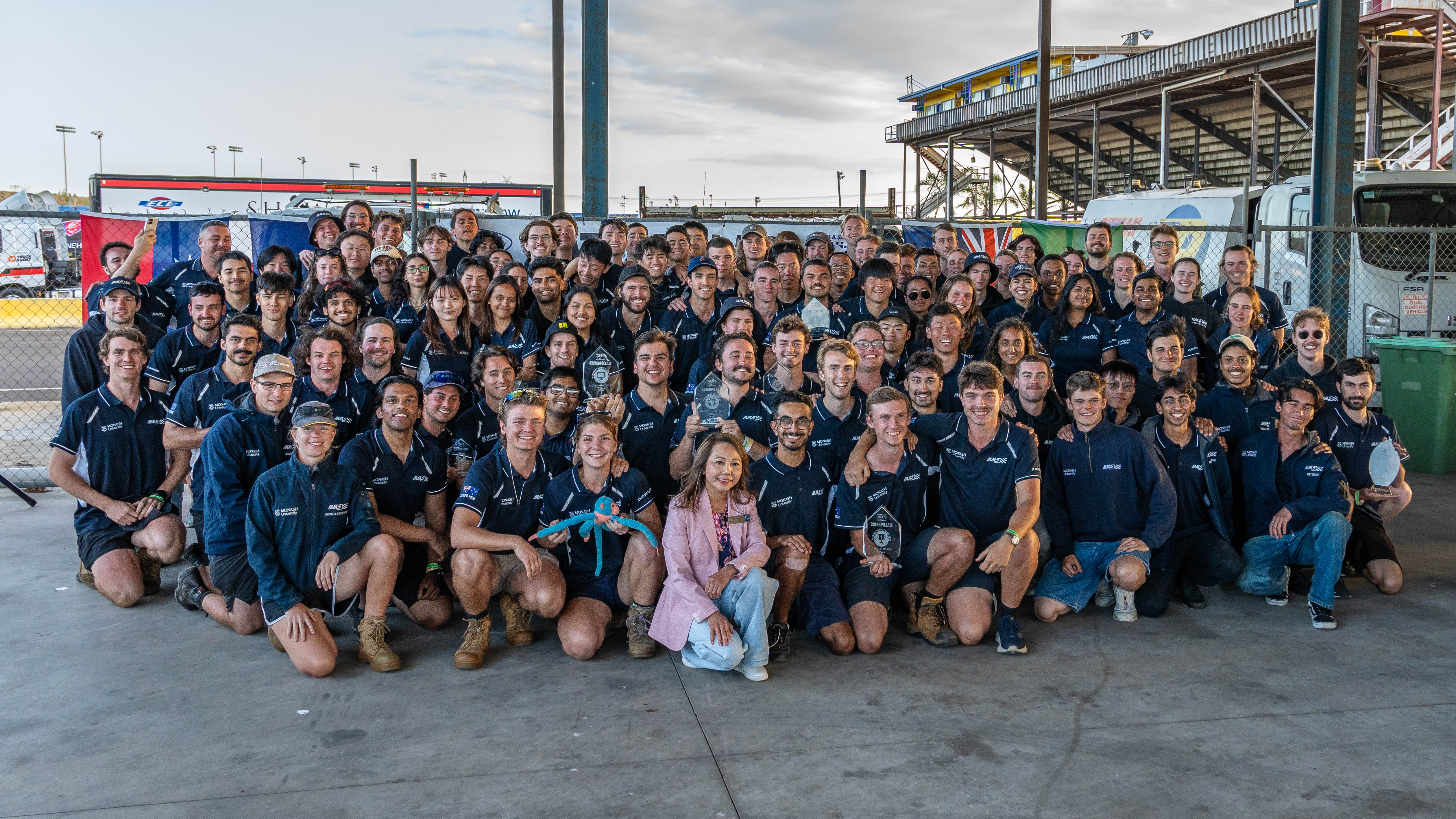 Monash Motorsport Group Photo
