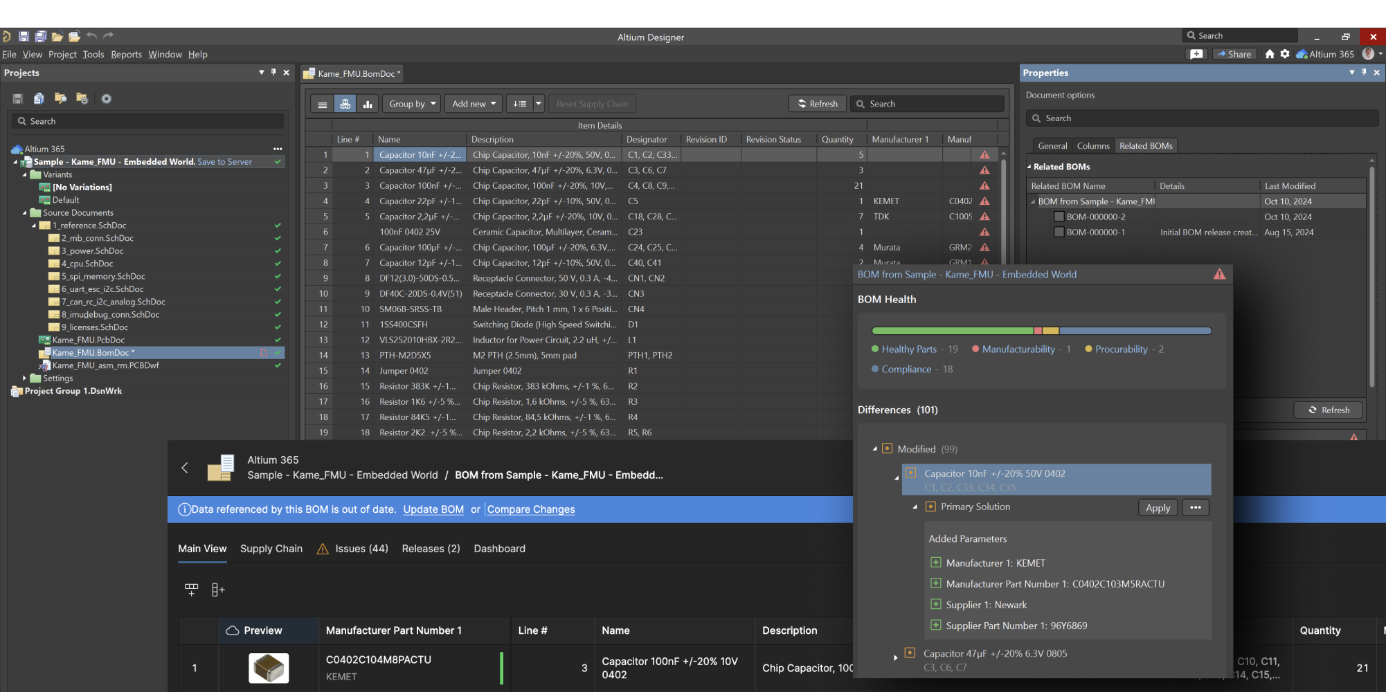 BOMP - EE-Procurement CoDesign