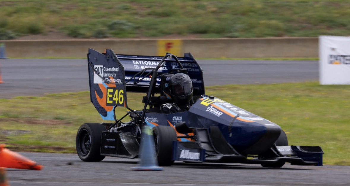 QUT Motorsport Action Photo