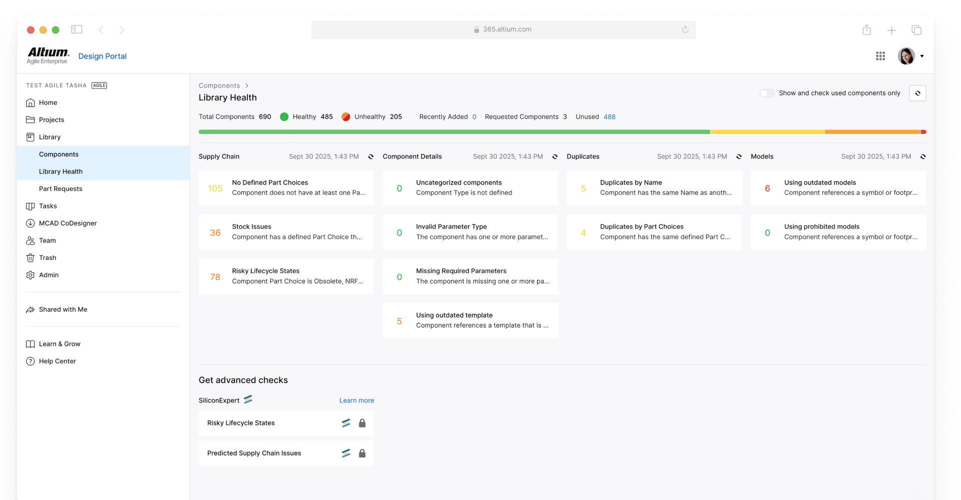 Maintain a Stable, Lifecycle Managed Component Set