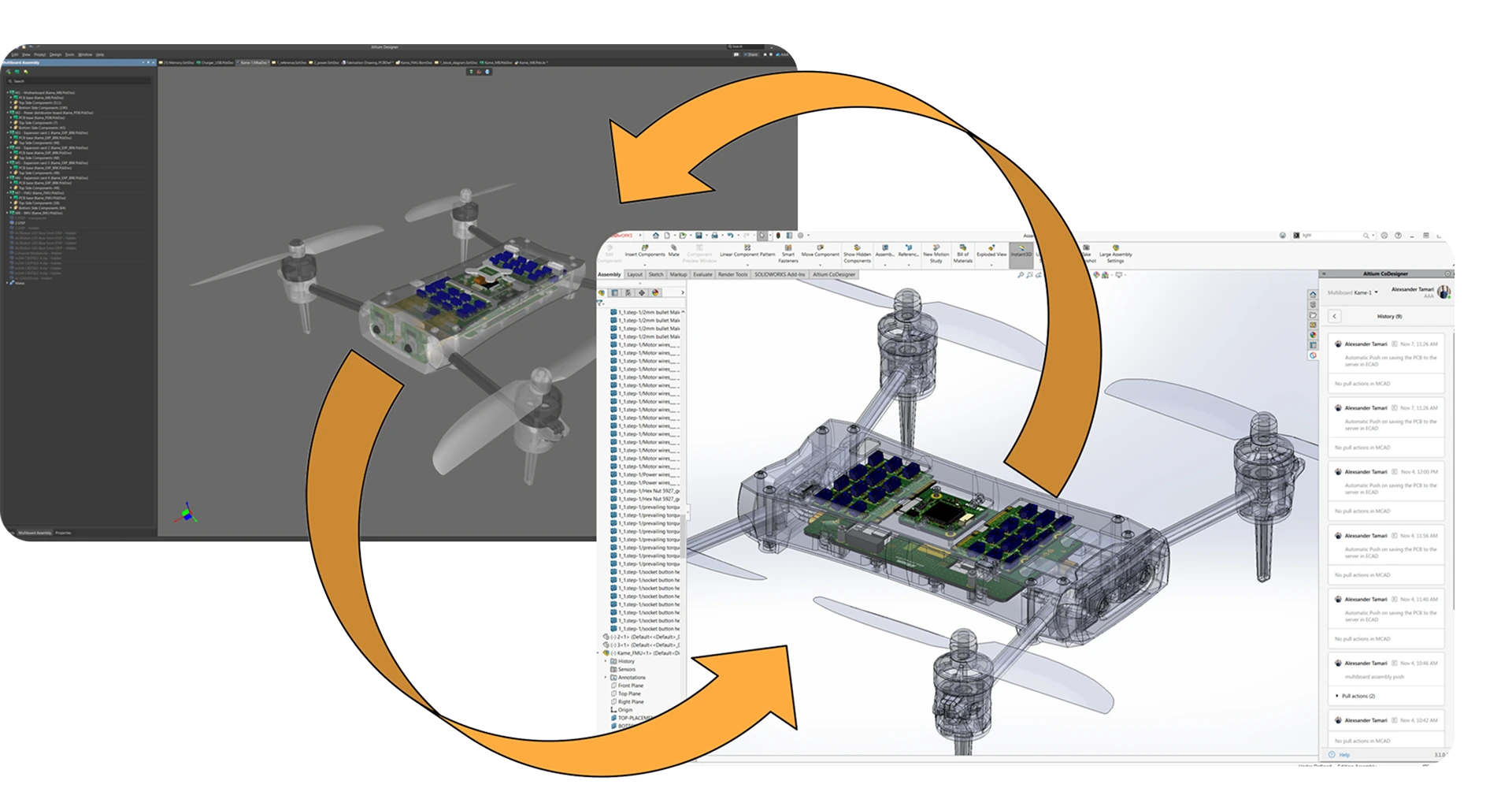 Keep PCB and Enclosure Changes Connected
